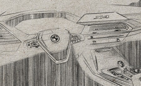 2019 BMW X4 M40d Design Sketch Wallpapers 450x275 (202)