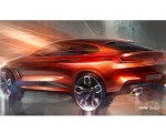 2019 BMW X4 M40d Design Sketch Wallpapers 150x120