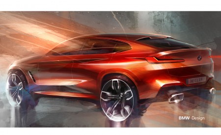 2019 BMW X4 M40d Design Sketch Wallpapers 450x275 (193)