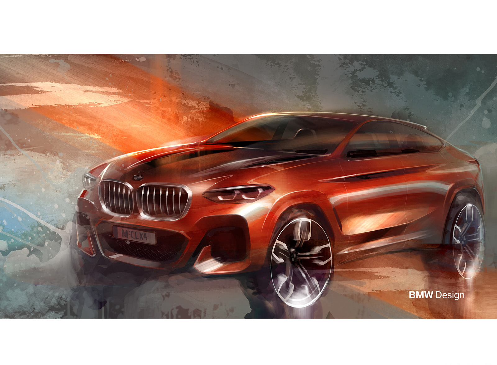 2019 BMW X4 M40d Design Sketch Wallpapers #192 of 202