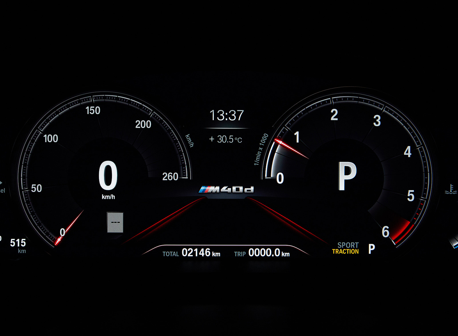 2019 BMW X4 M40d Digital Instrument Cluster Wallpapers #101 of 202