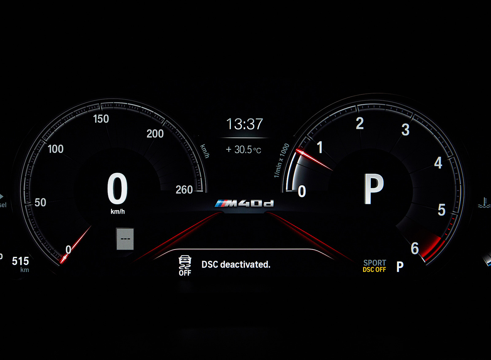 2019 BMW X4 M40d Digital Instrument Cluster Wallpapers #100 of 202