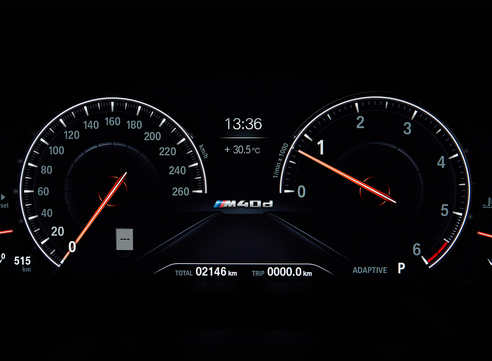 2019 BMW X4 M40d Digital Instrument Cluster Wallpapers #98 of 202