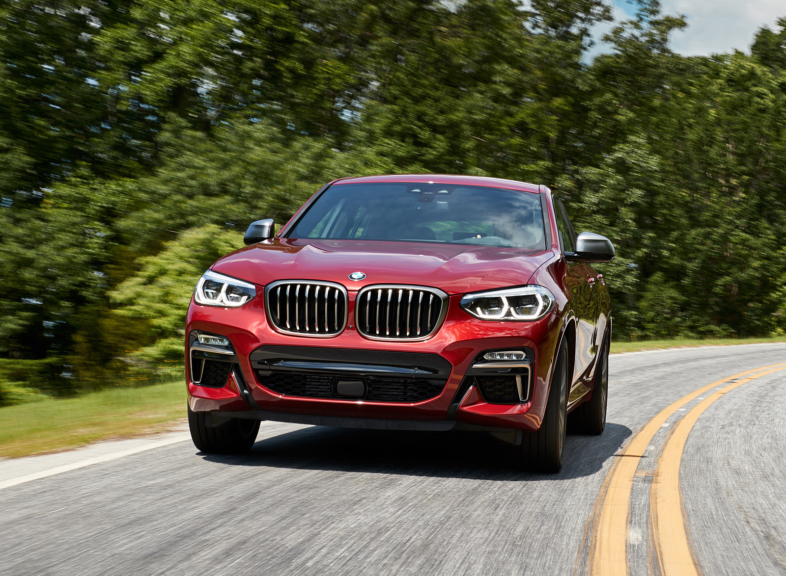 2019 BMW X4 M40d Front Wallpapers  #19 of 202