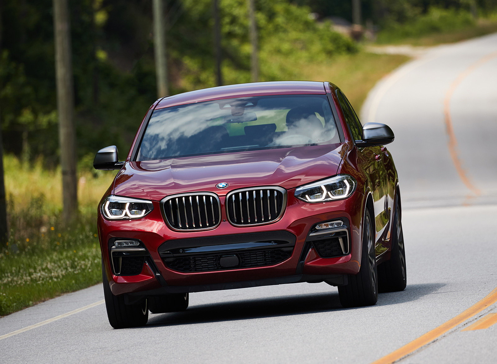 2019 BMW X4 M40d Front Wallpapers #20 of 202