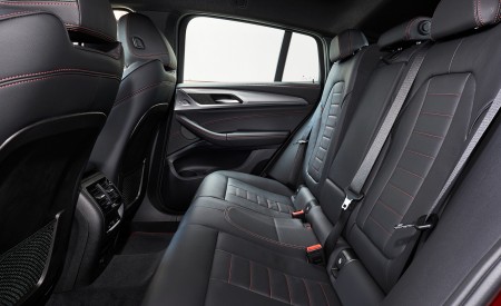 2019 BMW X4 M40d Interior Rear Seats Wallpapers 450x275 (132)