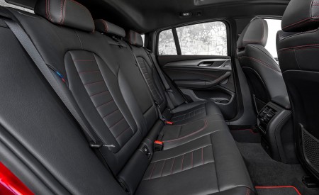 2019 BMW X4 M40d Interior Rear Seats Wallpapers 450x275 (187)