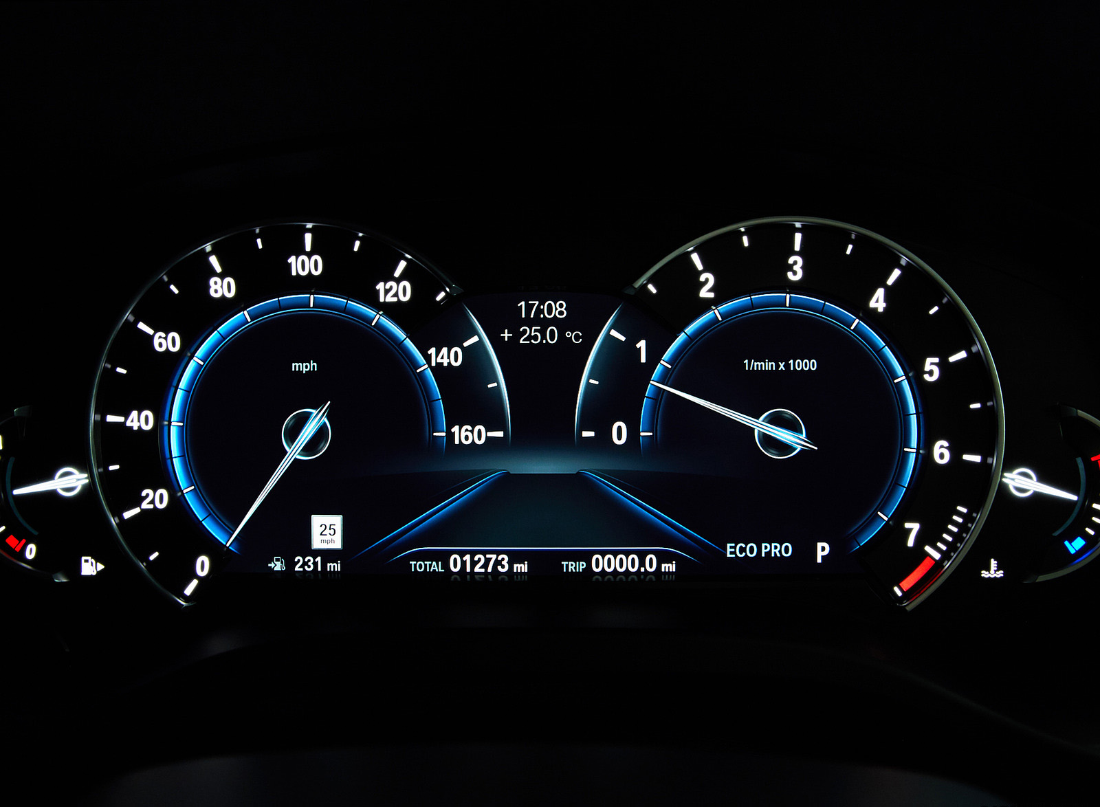 2019 BMW X4 xDrive30i Digital Instrument Cluster Wallpapers #82 of 106