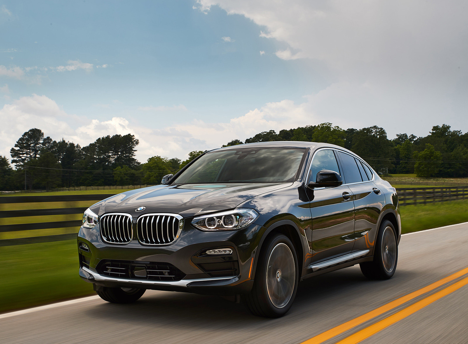 2019 BMW X4 xDrive30i Front Three-Quarter Wallpapers (10)