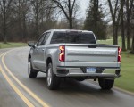 2019 Chevrolet Silverado LTZ Rear Three-Quarter Wallpapers 150x120