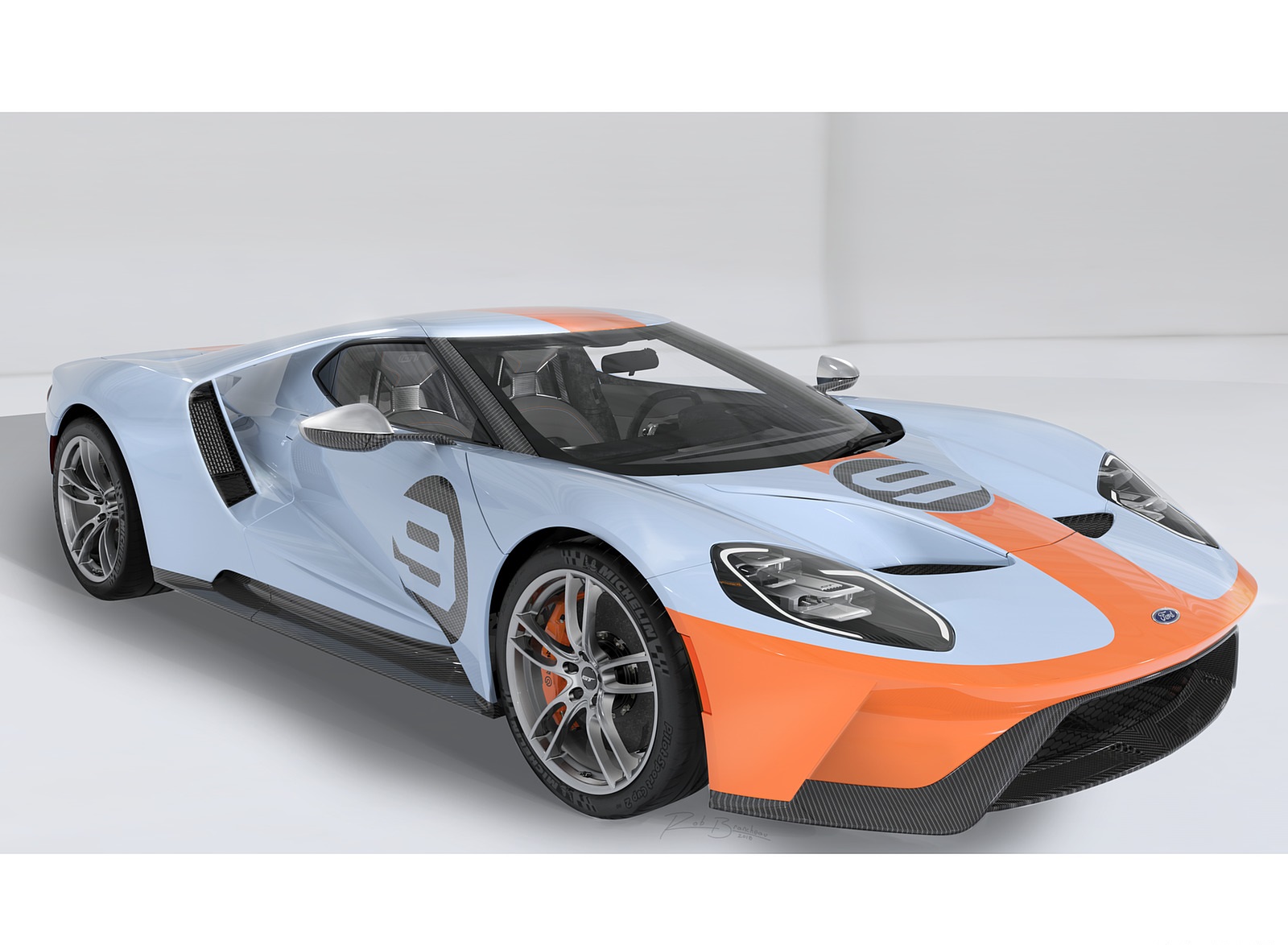 2019 Ford GT Heritage Edition Front Three-Quarter Wallpapers (5)