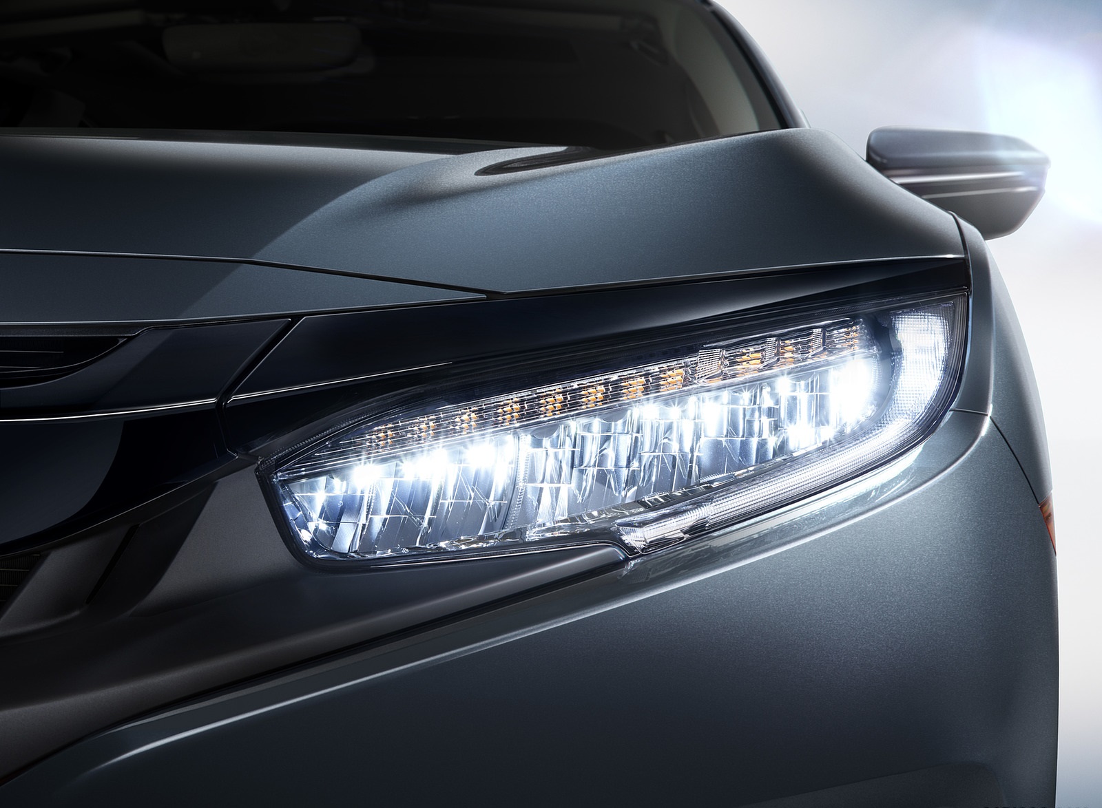 2019 Honda Civic Sedan Headlight Wallpapers (9)