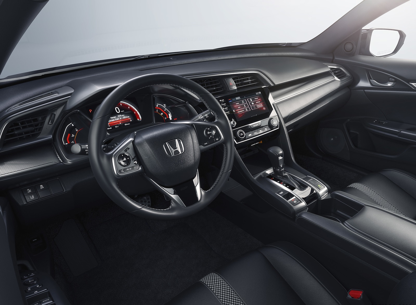 2019 Honda Civic Sedan Interior Wallpapers #14 of 16