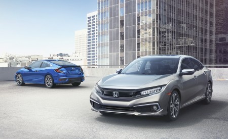2019 Honda Civic Sedan and Coupe Wallpapers 450x275 (6)