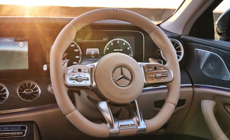 2019 Mercedes-AMG CLS 53 (UK-Spec) Interior Steering Wheel Wallpapers 450x275 (83)