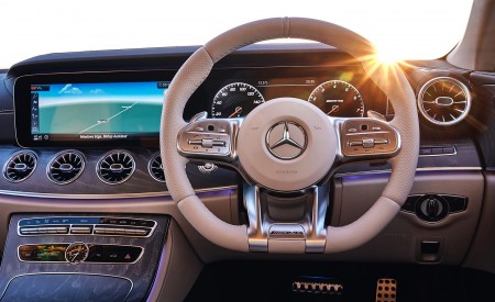 2019 Mercedes-AMG CLS 53 (UK-Spec) Interior Steering Wheel Wallpapers 450x275 (84)