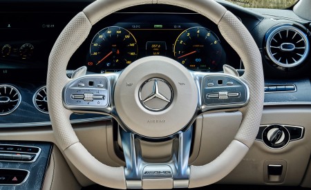 2019 Mercedes-AMG CLS 53 (UK-Spec) Interior Steering Wheel Wallpapers 450x275 (86)