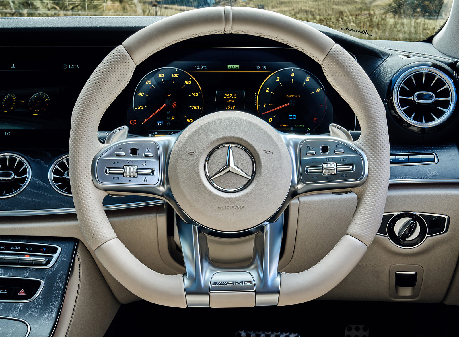 2019 Mercedes-AMG CLS 53 (UK-Spec) Interior Steering Wheel Wallpapers #86 of 99