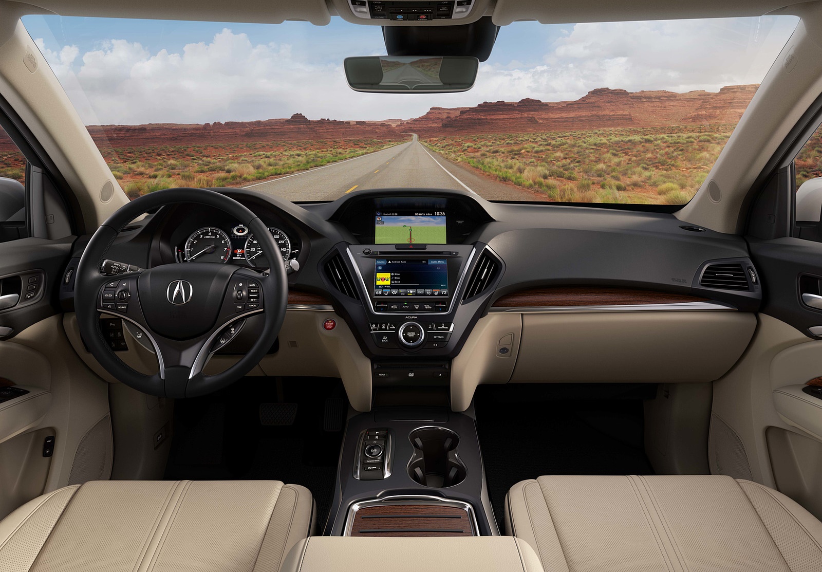 2018 Acura MDX with Advance Package Interior Cockpit Wallpapers #20 of 31