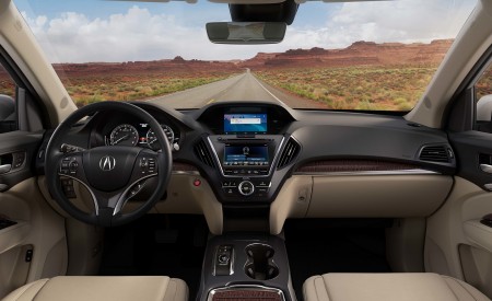 2018 Acura MDX with Technology Package Interior Cockpit Wallpapers 450x275 (19)