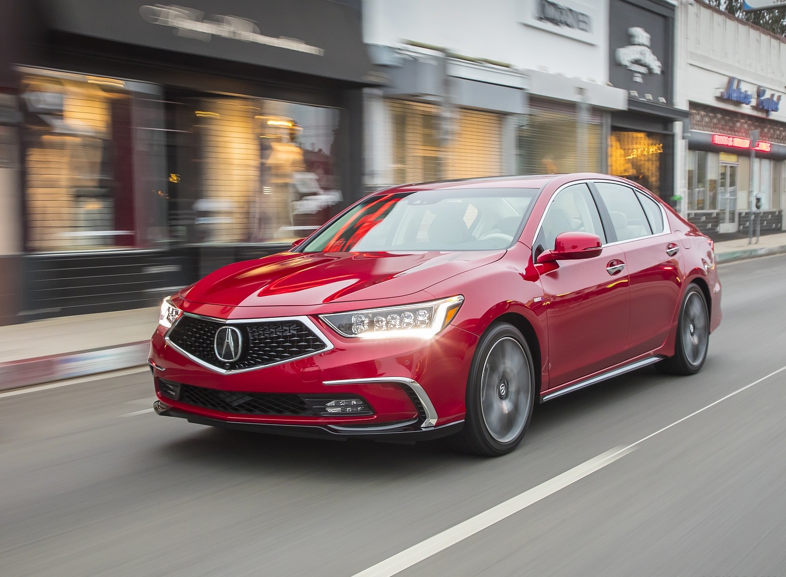2018 Acura RLX Sport Hybrid Front Three-Quarter Wallpapers #19 of 74