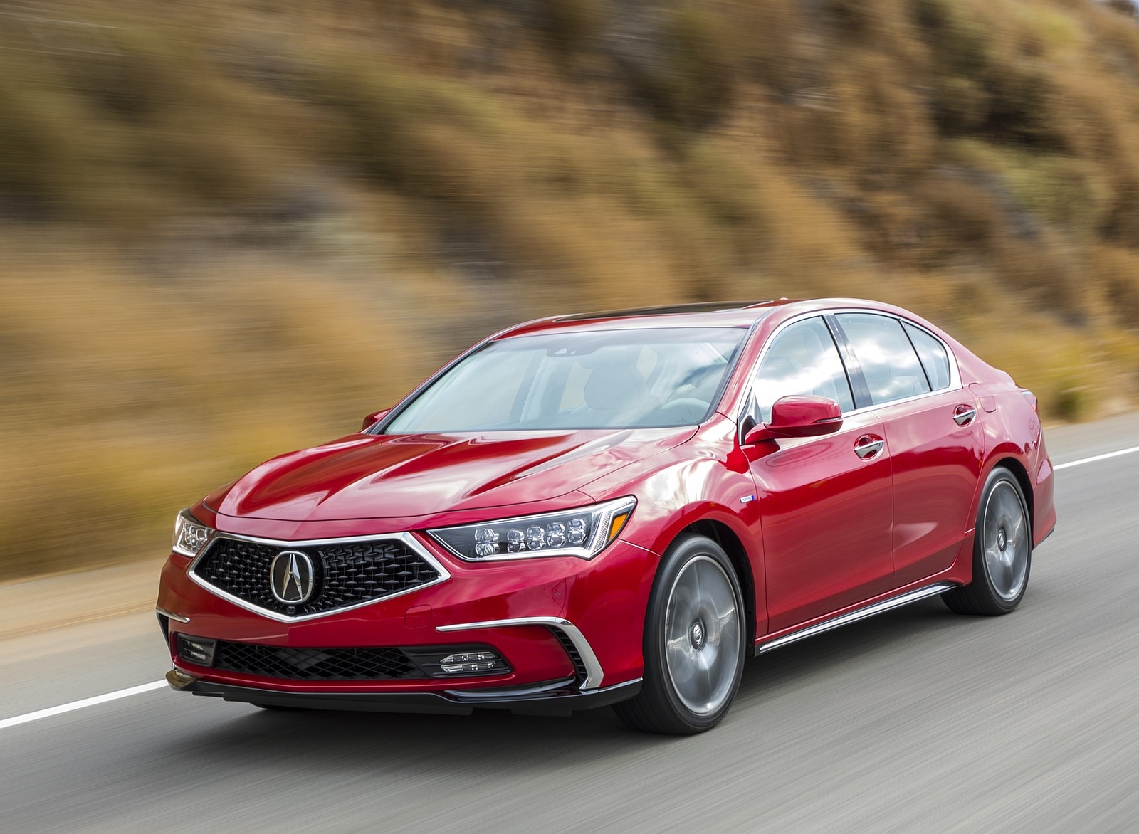 2018 Acura RLX Sport Hybrid Front Three-Quarter Wallpapers (8)