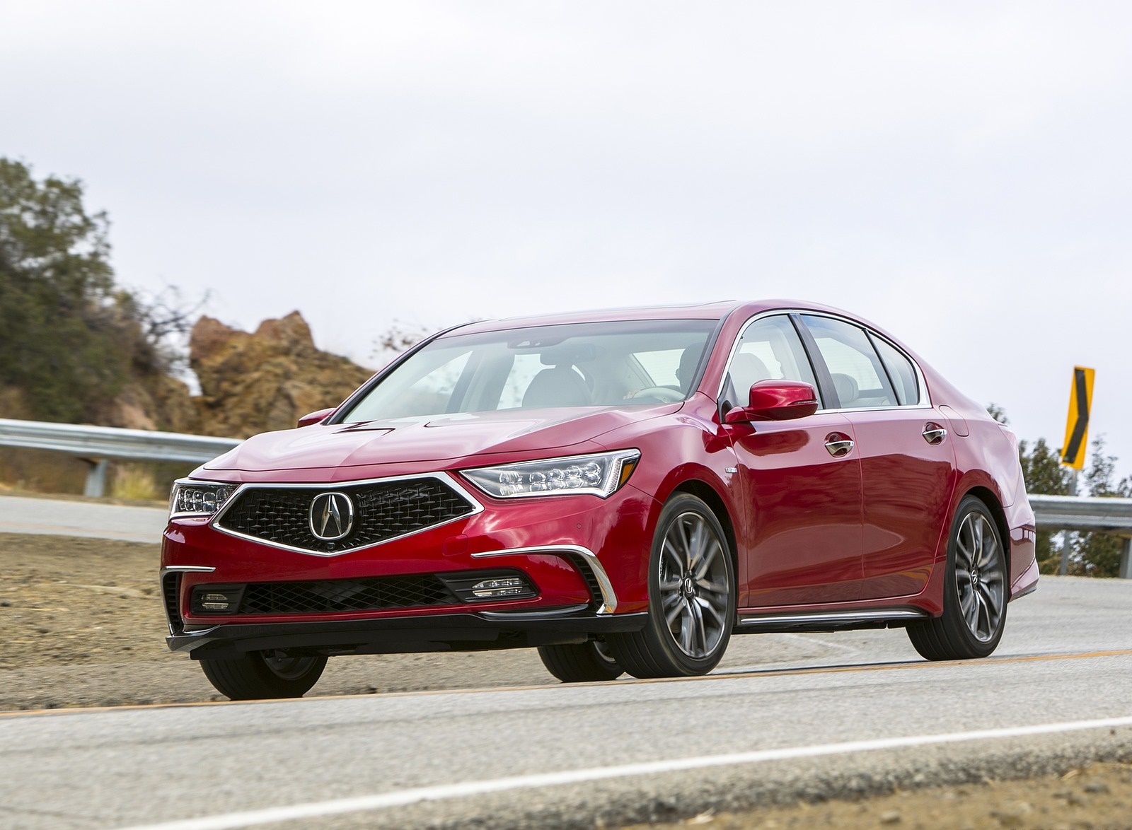 2018 Acura RLX Sport Hybrid Front Three-Quarter Wallpapers #21 of 74