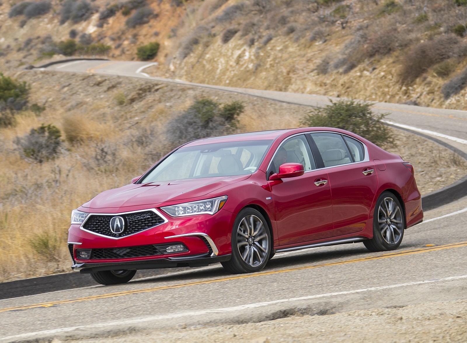 2018 Acura RLX Sport Hybrid Front Three-Quarter Wallpapers (10)