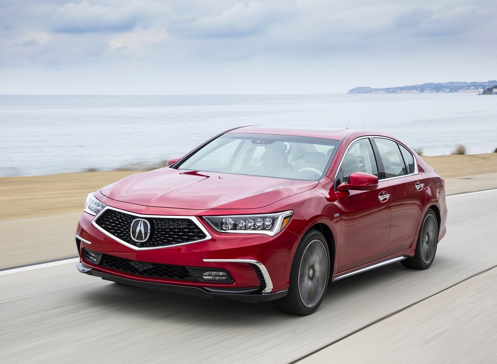 2018 Acura RLX Sport Hybrid Front Three-Quarter Wallpapers #2 of 74