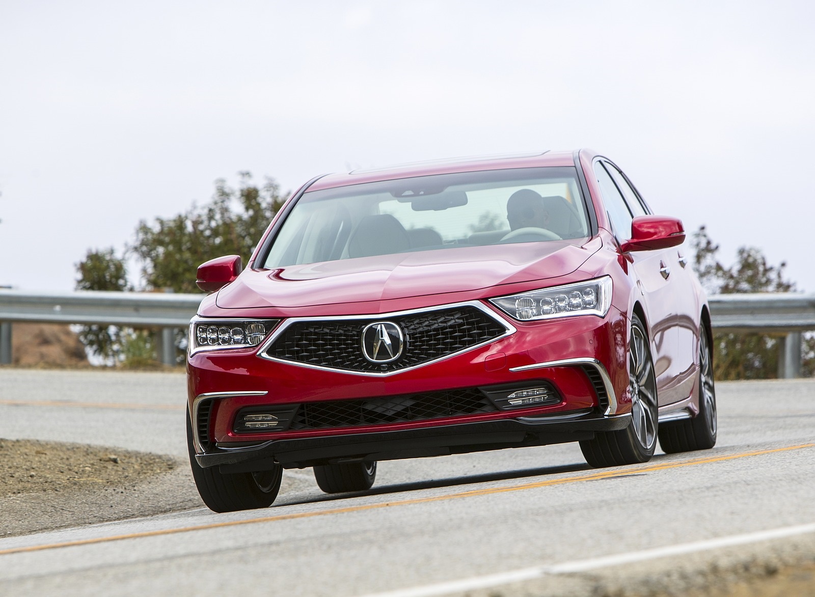 2018 Acura RLX Sport Hybrid Front Wallpapers #6 of 74