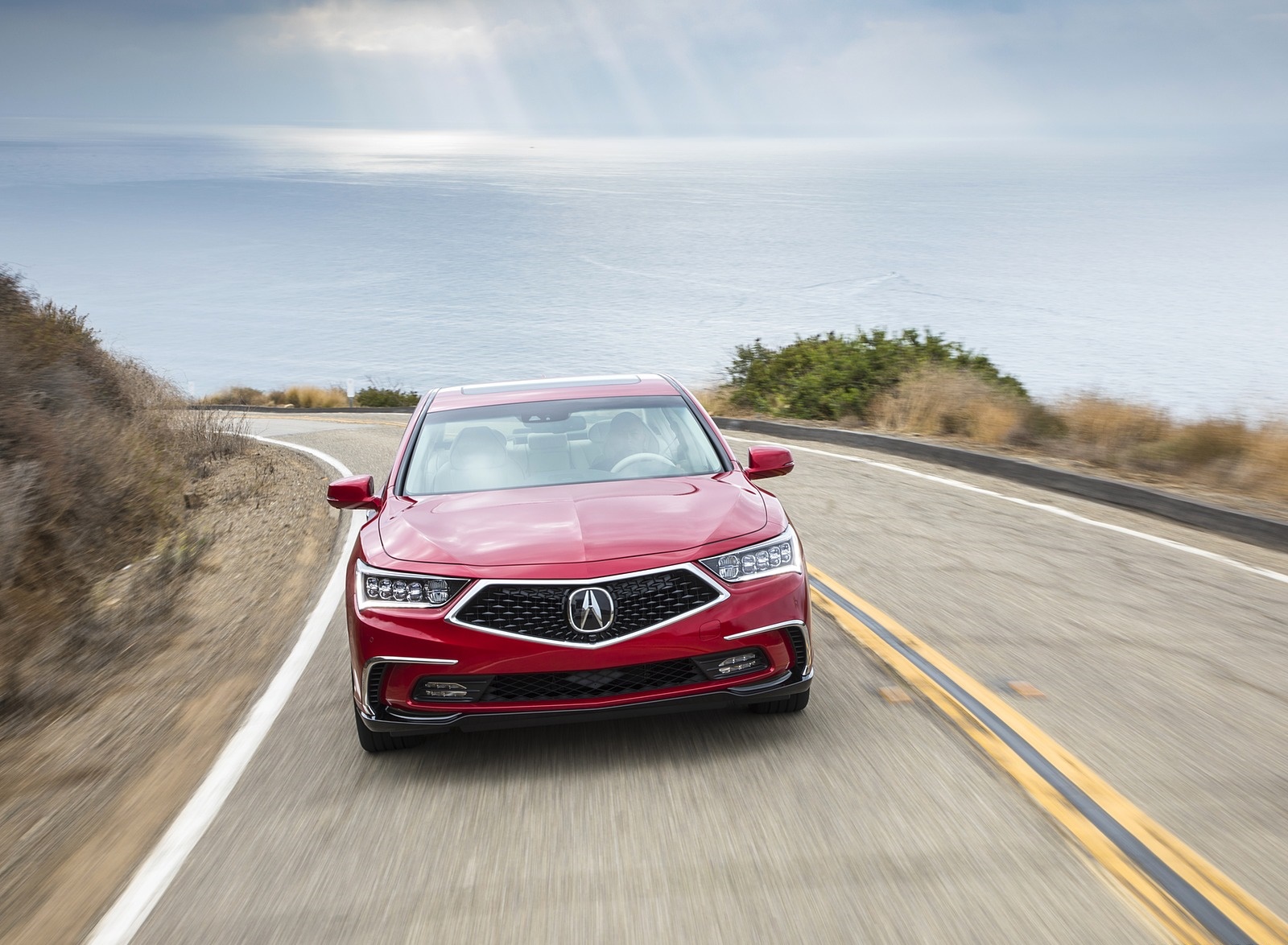 2018 Acura RLX Sport Hybrid Front Wallpapers (3)