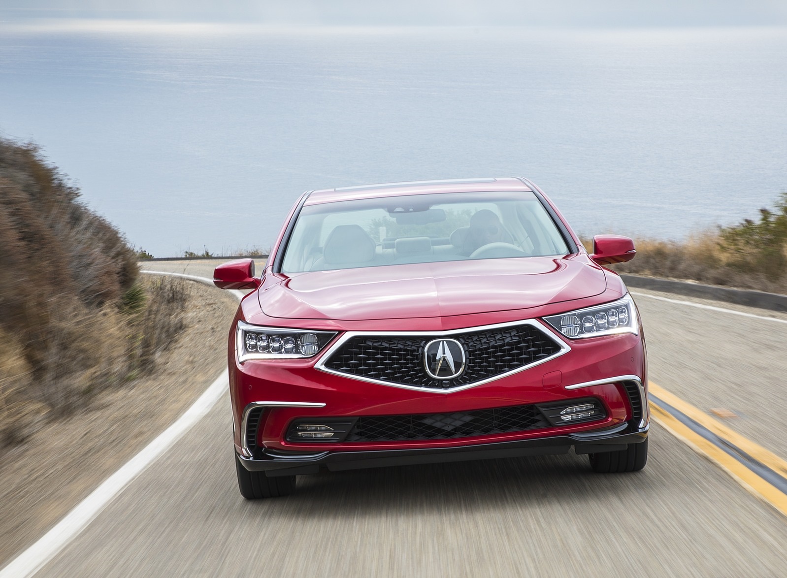 2018 Acura RLX Sport Hybrid Front Wallpapers (1)