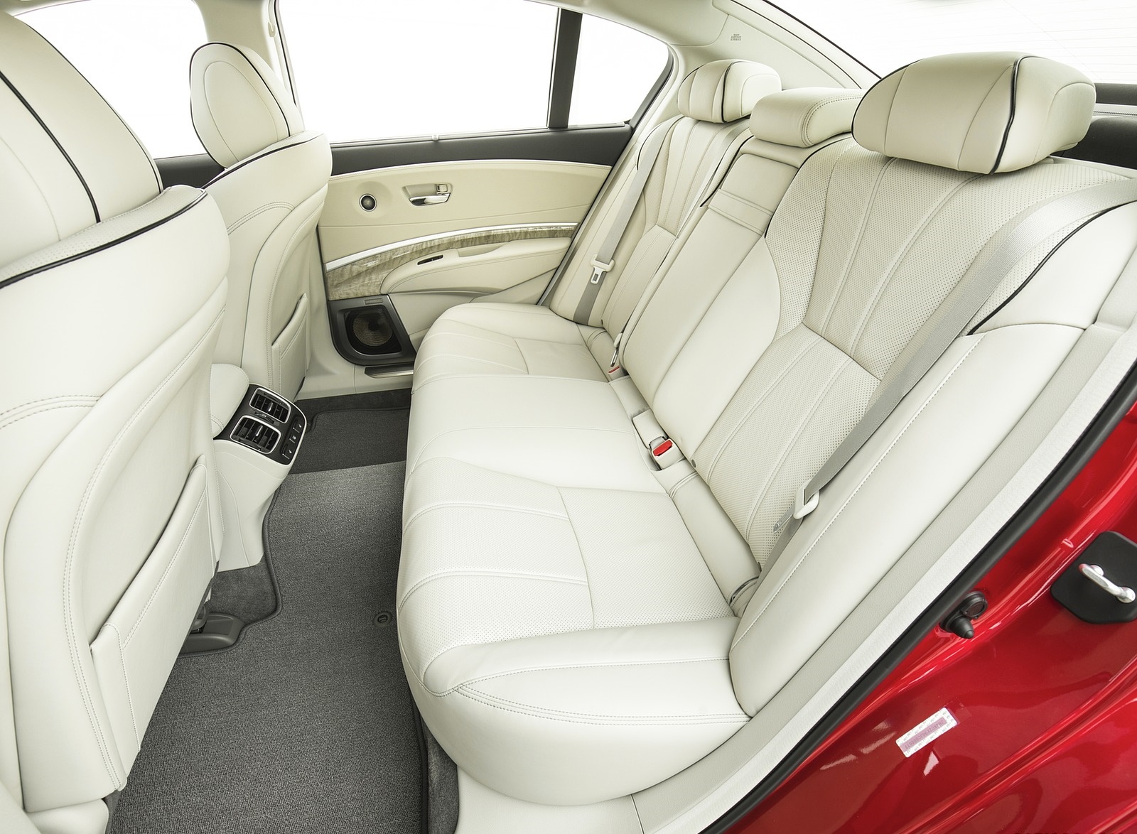 2018 Acura RLX Sport Hybrid Interior Rear Seats Wallpapers #51 of 74