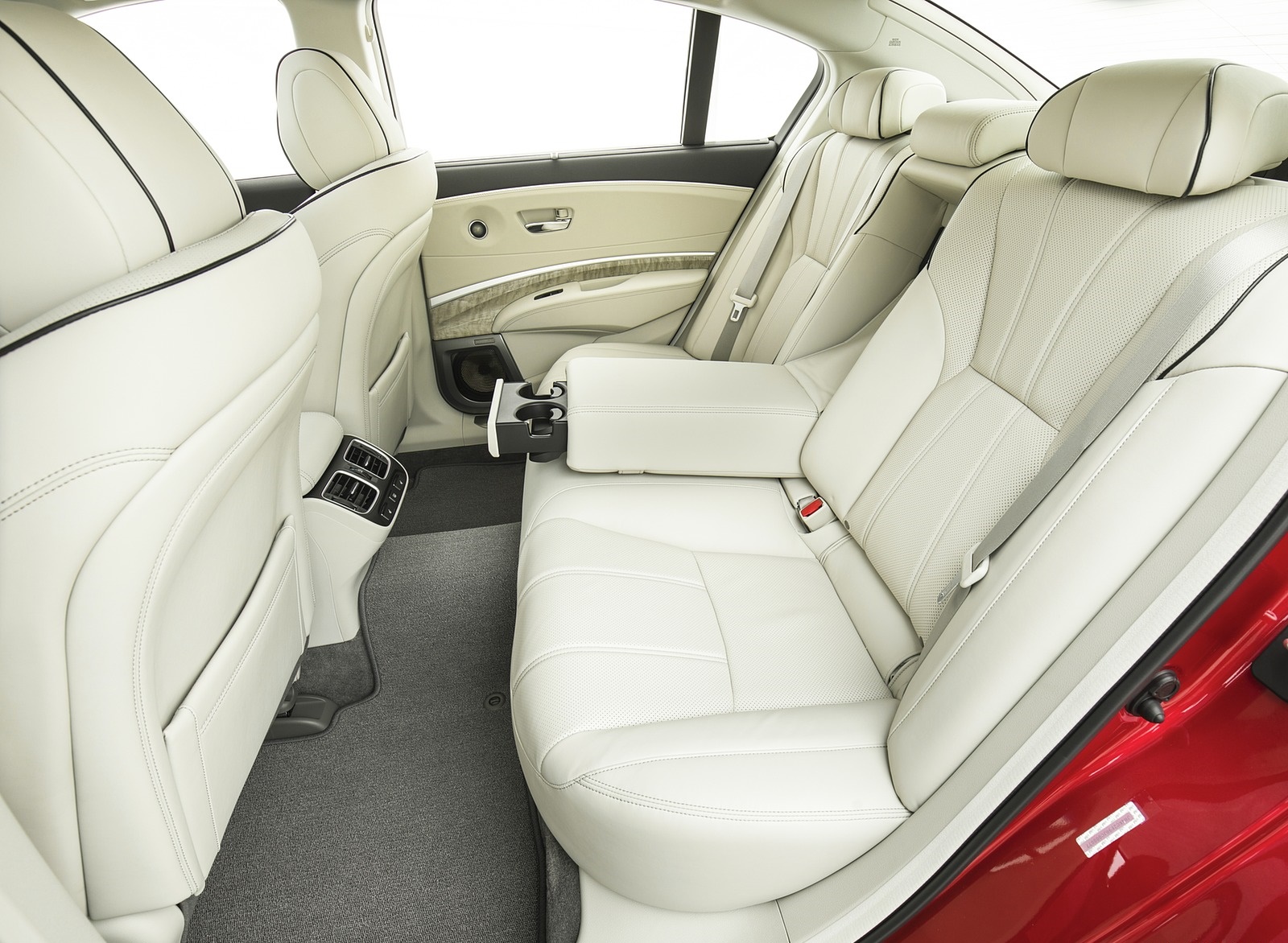 2018 Acura RLX Sport Hybrid Interior Rear Seats Wallpapers #50 of 74