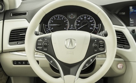 2018 Acura RLX Sport Hybrid Interior Steering Wheel Wallpapers 450x275 (57)