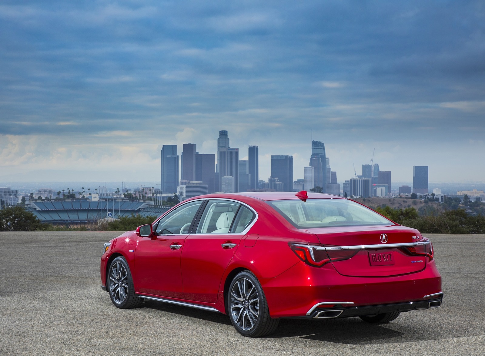 2018 Acura RLX Sport Hybrid Rear Three-Quarter Wallpapers #7 of 74