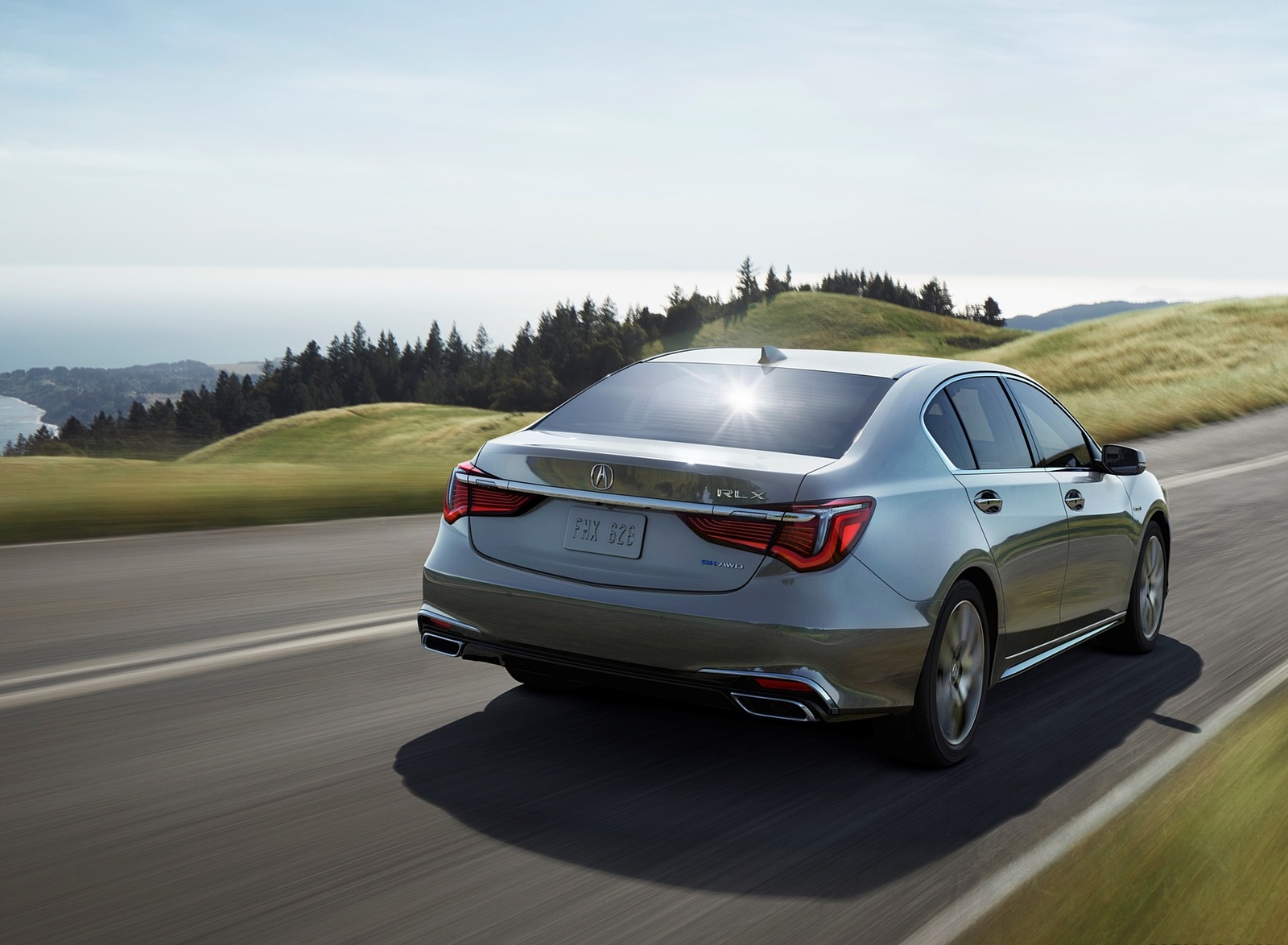2018 Acura RLX Sport Hybrid Rear Wallpapers #48 of 74