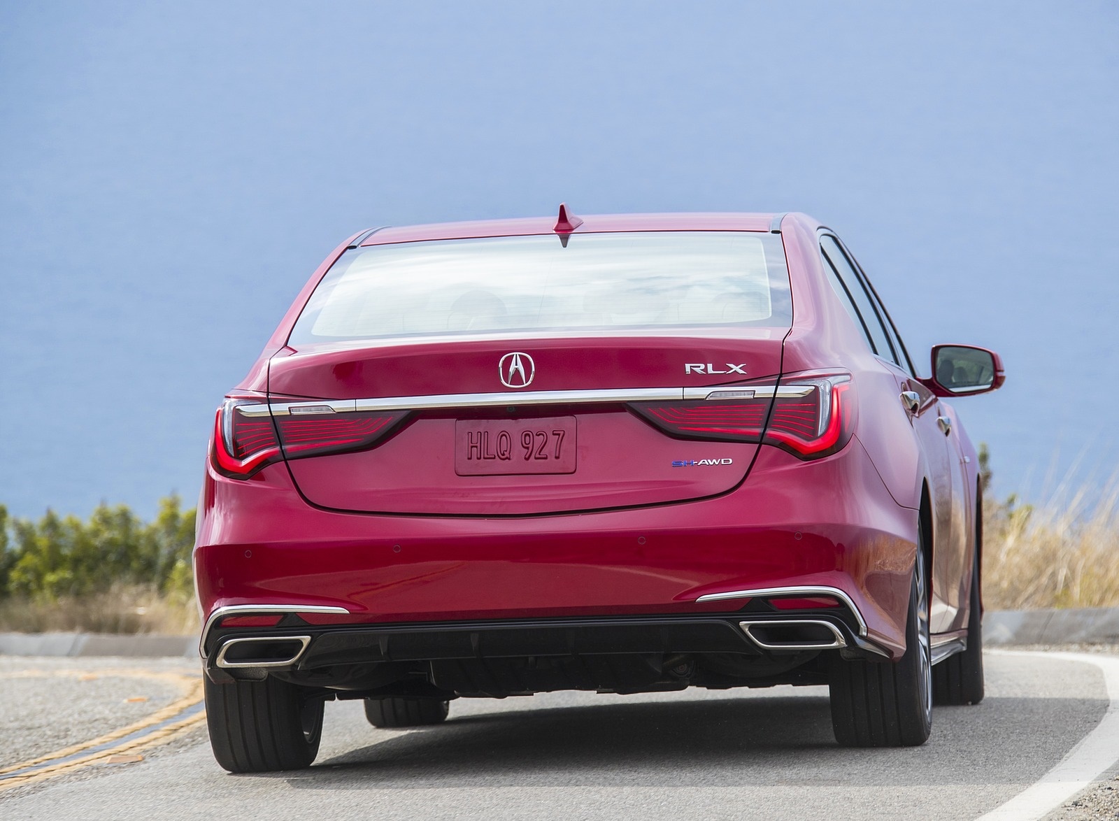 2018 Acura RLX Sport Hybrid Rear Wallpapers #16 of 74