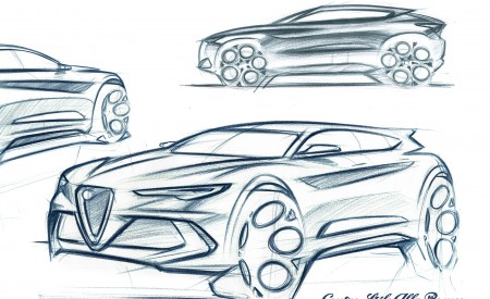 2018 Alfa Romeo Stelvio Design Sketch Wallpapers 450x275 (42)