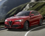 2018 Alfa Romeo Stelvio Front Three Quarter Wallpapers 150x120