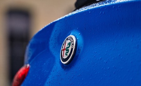 2018 Alfa Romeo Stelvio Quadrifoglio (Color: Misano Blue) Badge Wallpapers 450x275 (38)
