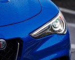 2018 Alfa Romeo Stelvio Quadrifoglio (Color: Misano Blue) Headlight Wallpapers 150x120 (31)