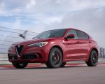 2018 Alfa Romeo Stelvio Quadrifoglio (Color: Rosso Competizione) Front Three-Quarter Wallpapers 150x120 (58)