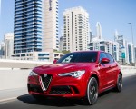 2018 Alfa Romeo Stelvio Quadrifoglio (Color: Rosso Competizione) Front Three Quarter Wallpapers 150x120 (43)