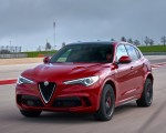 2018 Alfa Romeo Stelvio Quadrifoglio (Color: Rosso Competizione) Front Wallpapers 150x120