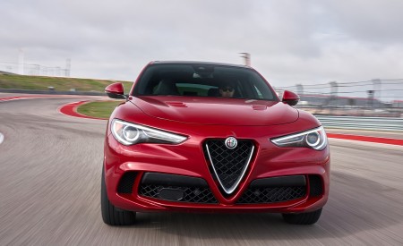 2018 Alfa Romeo Stelvio Quadrifoglio (Color: Rosso Competizione) Front Wallpapers 450x275 (56)
