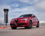 2018 Alfa Romeo Stelvio Quadrifoglio (Color: Rosso Competizione) Front Wallpapers 150x120