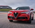 2018 Alfa Romeo Stelvio Quadrifoglio (Color: Rosso Competizione) Front Wallpapers 150x120