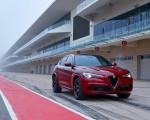 2018 Alfa Romeo Stelvio Quadrifoglio (Color: Rosso Competizione) Front Wallpapers 150x120