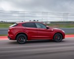 2018 Alfa Romeo Stelvio Quadrifoglio (Color: Rosso Competizione) Side Wallpapers 150x120